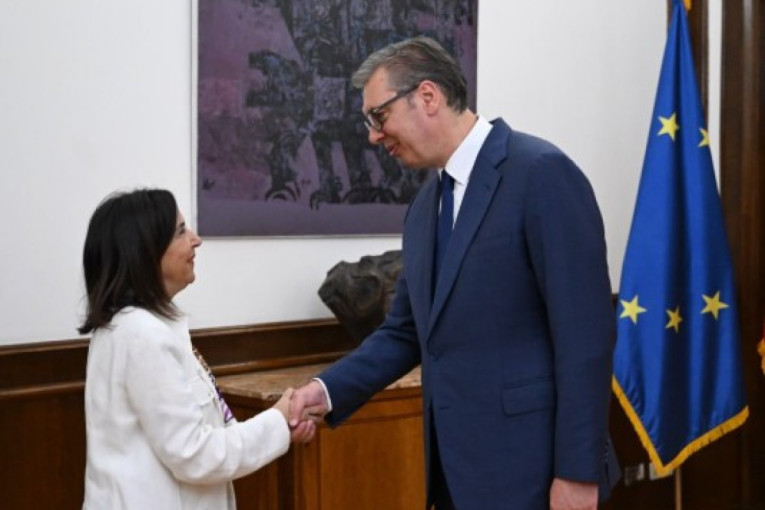 Vučić sa Fernandes: Nastavljamo da jačamo saradnju Srbije i Španije