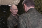 Putin se pojavio u uniformi zbog zauzimanja Konstantinovke: Ukrajinci tvrde da su i dalje u gradu (VIDEO/FOTO)
