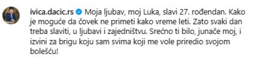 "Srećno ti bilo, junače moj!" Veliko slavlje u domu Dačića (FOTO)