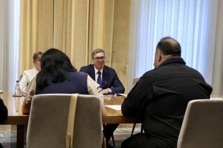 Vučić se sastao sa predsednikom Vrhovne rade Ukrajine