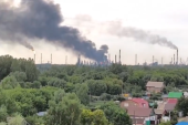 Najveća ruska rafinerija obustavila rad! Sve stalo posle napada ukrajinskih dronova (VIDEO)