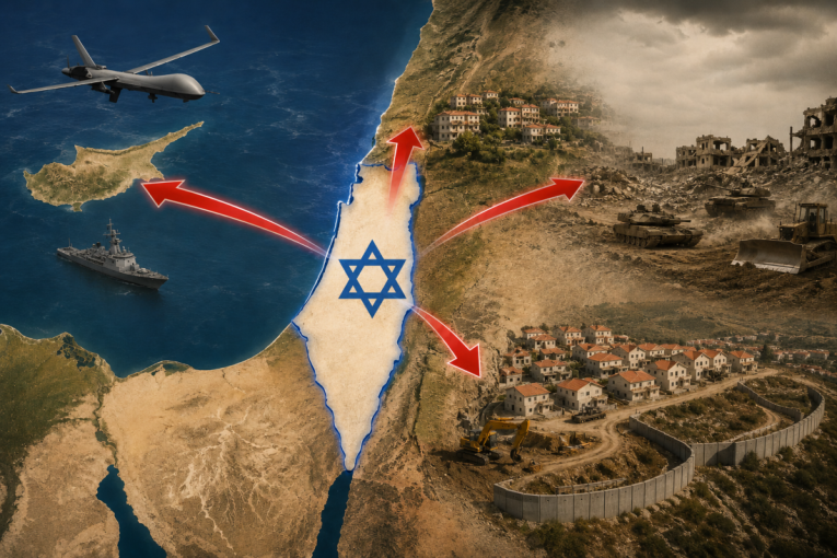Izrael se širi na četiri fronta: Okupacija, naseljavanje i tiho zauzimanje zemlje susedne države