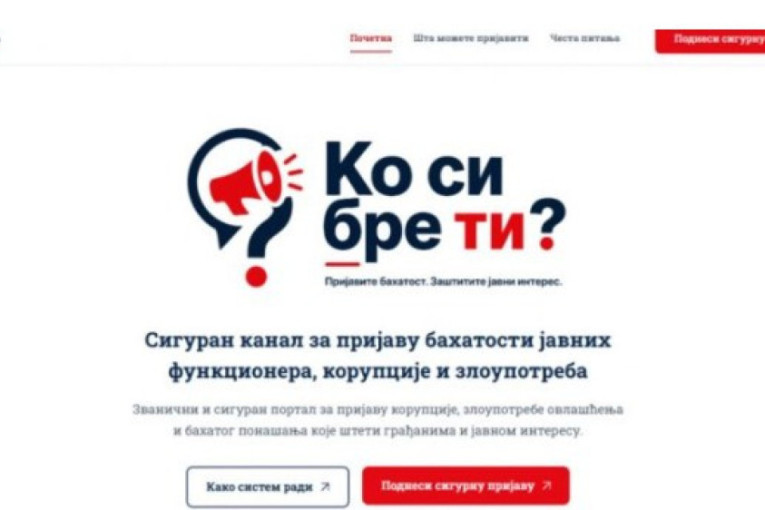 Ispunjeno Vučićevo obećanje: Počeo sa radom portal "Ko si, bre, ti" koji iz korena menja Srbiju