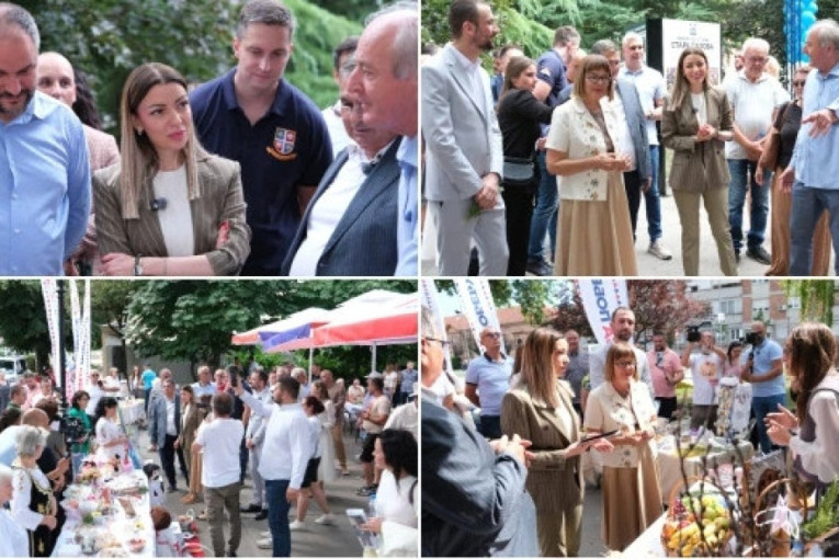 Mesarović i Gojković posetile Staru Pazovu: Opština za ponos, sa izrazito jakom ekonomskom i privrednom snagom - dobro mesto za život