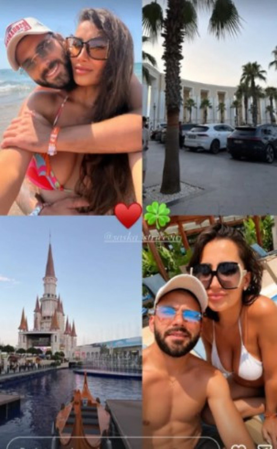 Marko Gačić sa trudnom devojkom uživa na moru: Ljubav više ne kriju (FOTO)