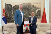 Tomašević se sastao sa ambasadorom Kine: Razgovaralo se i o mogućnostima za unapređenje saradnje dva olimpijska komiteta