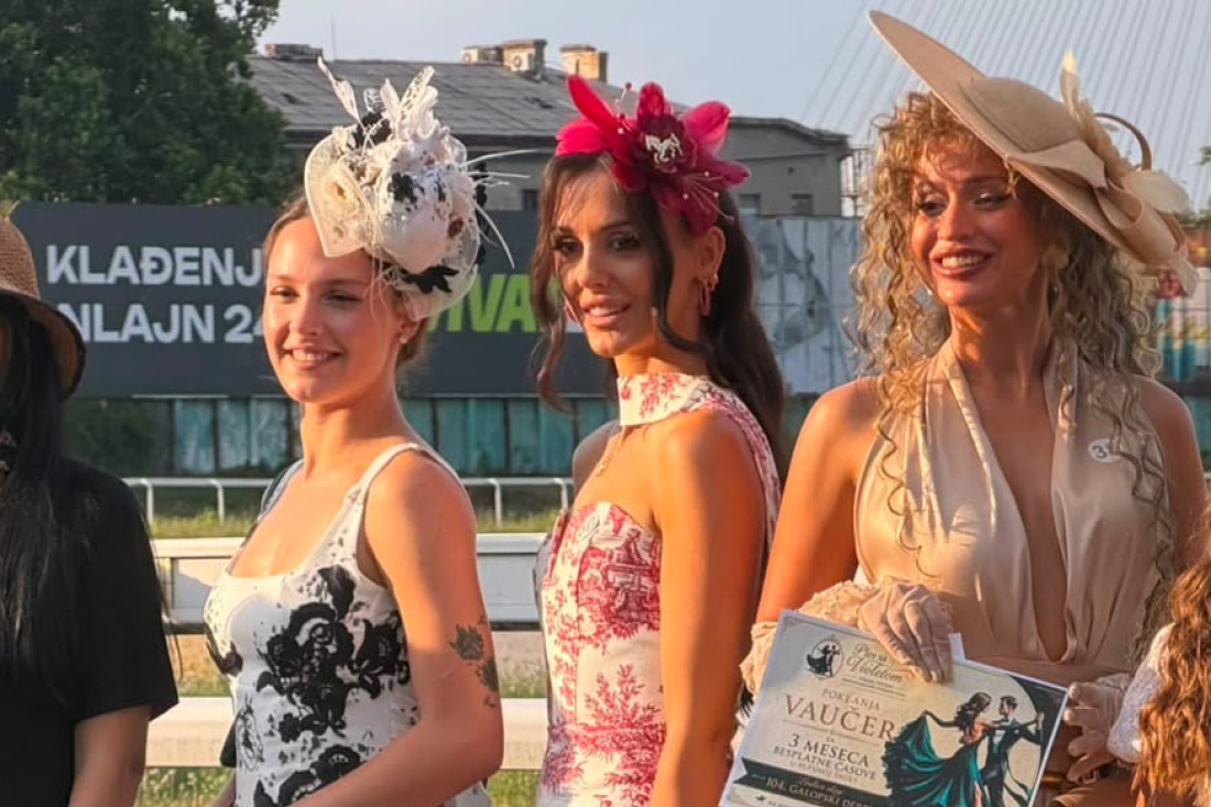 Beogradski hipodrom u znaku elegancije: Izabrana prva dama 104. Srpskog galopskog derbija (GALERIJA)