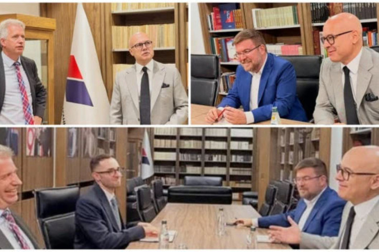 Vučević se sastao sa Fergusonom: Sa ambasadorom Velike Britanije o bilateralnoj saradnji i jačanju odnosa