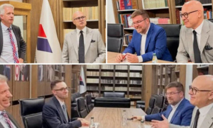 Vučević se sastao sa Fergusonom: Sa ambasadorom Velike Britanije o bilateralnoj saradnji i jačanju odnosa