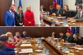 Mesarović sa slovačkim ministrima: Nastavljamo razvoj političkih i ekonomskih odnosa