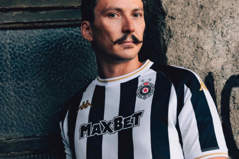 Partizan krenuo u kampanju "Hram fudbala": Crno-beli predstavili nove dresove (FOTO)