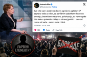 Antonela Riha udarila na blokadere: Optužila ih da rade za vlast i unose razdor
