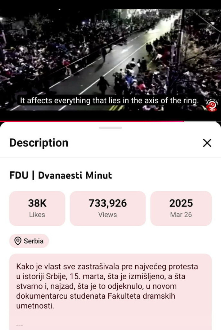 Dosije "Lažni zvučni top": Kako su Aleksandar Radić, blokaderski novinari, Ponoš i plenumaši FDU pakovali priču o "pucanju vlasti u narod"