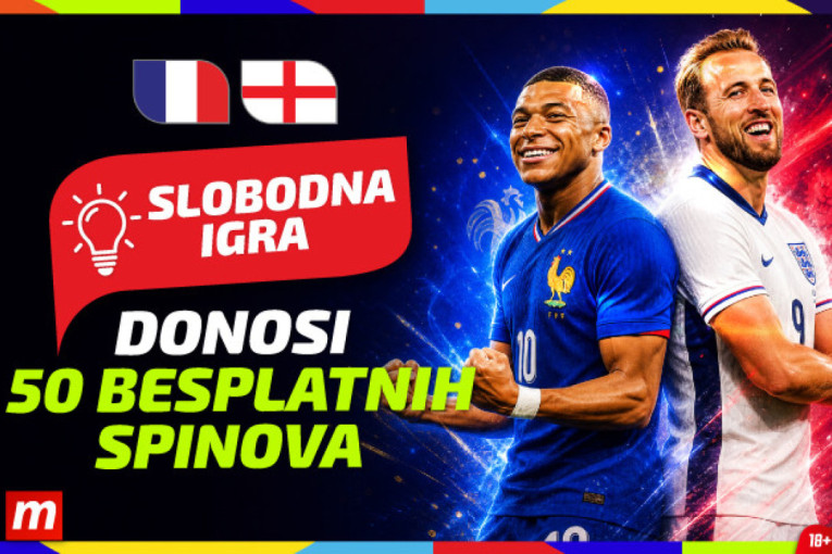 Francuzima ili Englezima ide bronza, a tebi 50 besplatnih spinova - evo i kako!