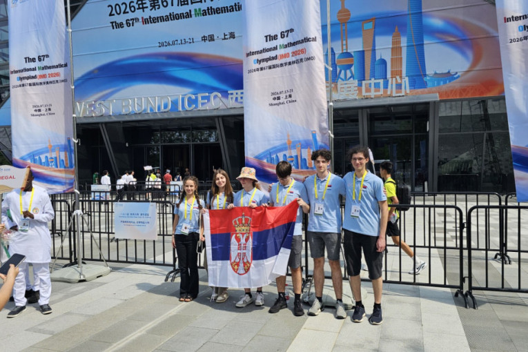 Veliki uspeh mladih genijalaca iz Srbije: Učenici Matematičke gimnazije osvojili šest medalja u Šangaju!