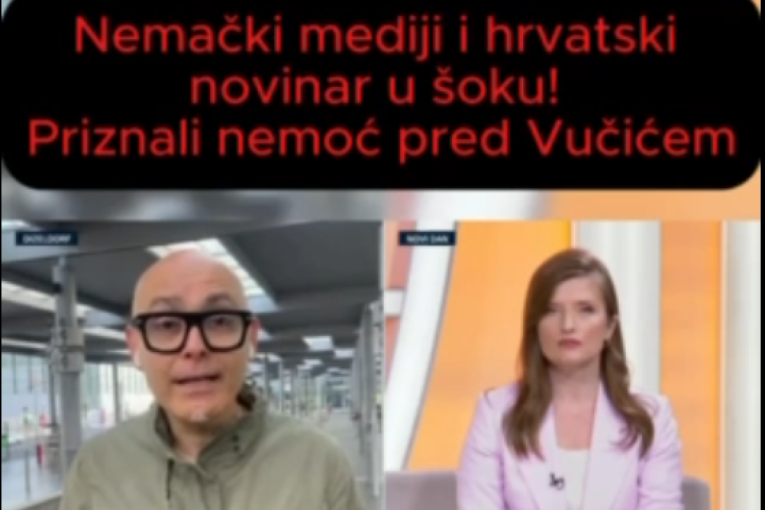 Nemački mediji i hrvatski novinar u šoku! Priznali nemoć pred Vučićem: Zapad nije toliko naivan da misli da se Srbija odrekla Putina