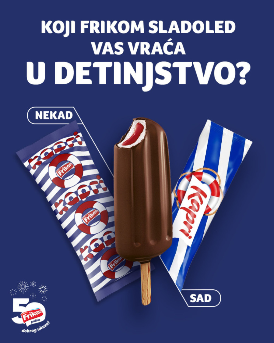 Svetski dan sladoleda i pola veka Frikom ukusa koji se pamte
