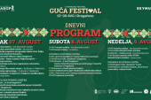 Bogat kulturno-umetnički program u Guči: Od 7. do 9. avgusta tradicija, pesma i takmičenje trubača!