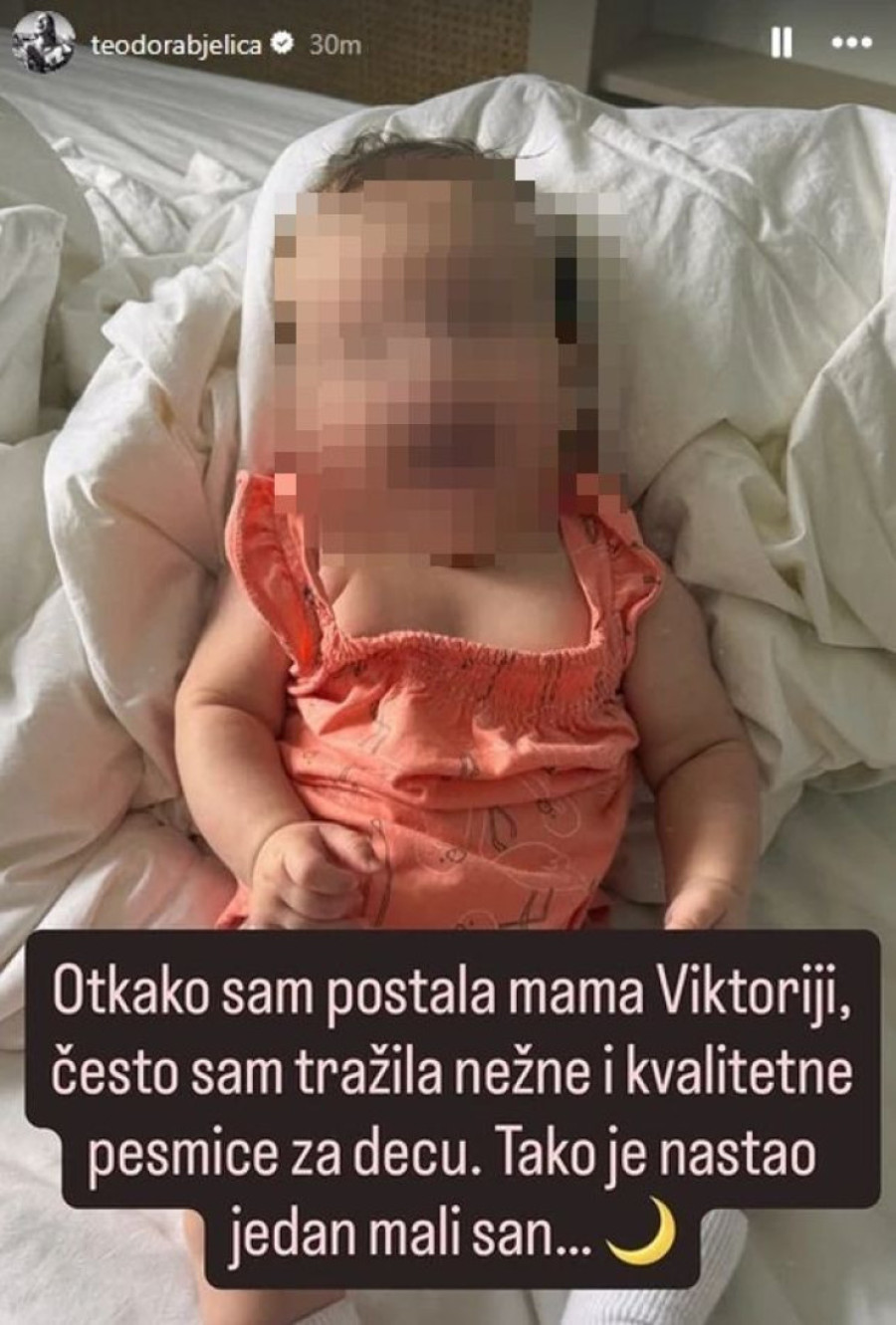 Dva meseca posle porođaja: Teodora Bjelica otkrila ime ćerke! (FOTO)