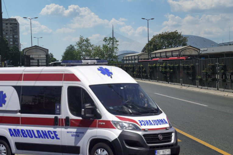 Haos kod Beogradskog sajma: Dete (5) povređeno u sudaru, hitno prevezeno u Tiršovu