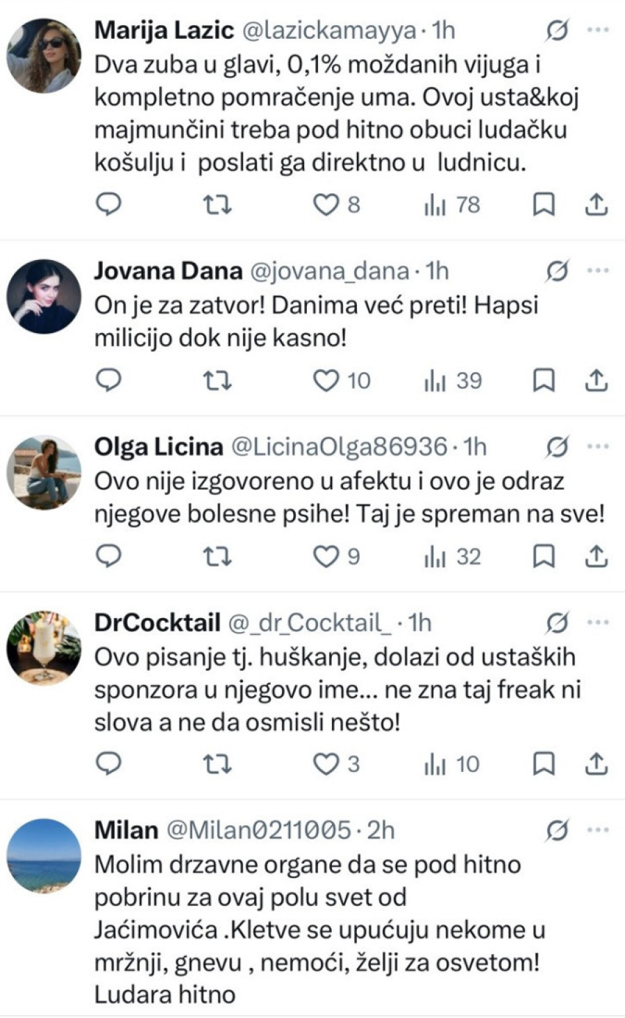 Građani ogorčeni zbog monstruoznih kletvi: Mreže gore od osuda Jaćimovićeve objave, traže hitnu reakciju države (FOTO)