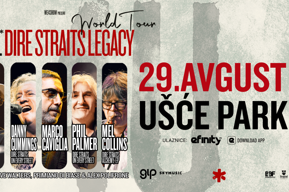 Pravi rok spetktakl na Ušću! Dire Straits Legacy stižu u Beograd - ulaznice u prodaji od sutra!