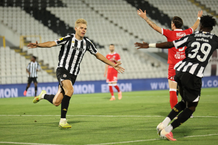 Partizan - Una Štrasen: Kojzek za brzih 1:0