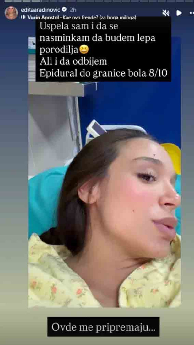 Pevačica objavila fotografije iz porodilišta: Želela sam da se porodim prirodno!