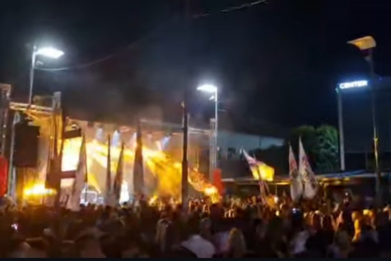 Velika žurka SNS omladine u Inđiji: Hiljade mladih poslalo poruku podrške Vučiću i uspešnoj Srbiji! (VIDEO)