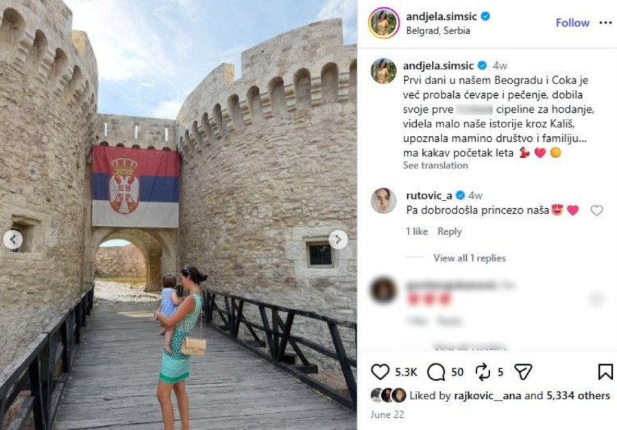 Influenserka o braku s 19 godina starijim milionerom, pa roditeljstvu: Prvi put sam sa ćerkom u Beogradu!