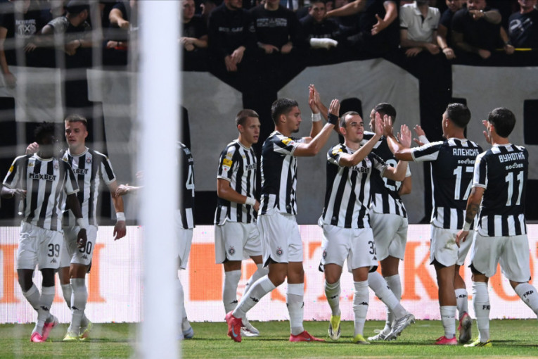 Partizan demolirao Tobol, Ilić konačno zadovoljan: Na momente je izgledalo i odlično!