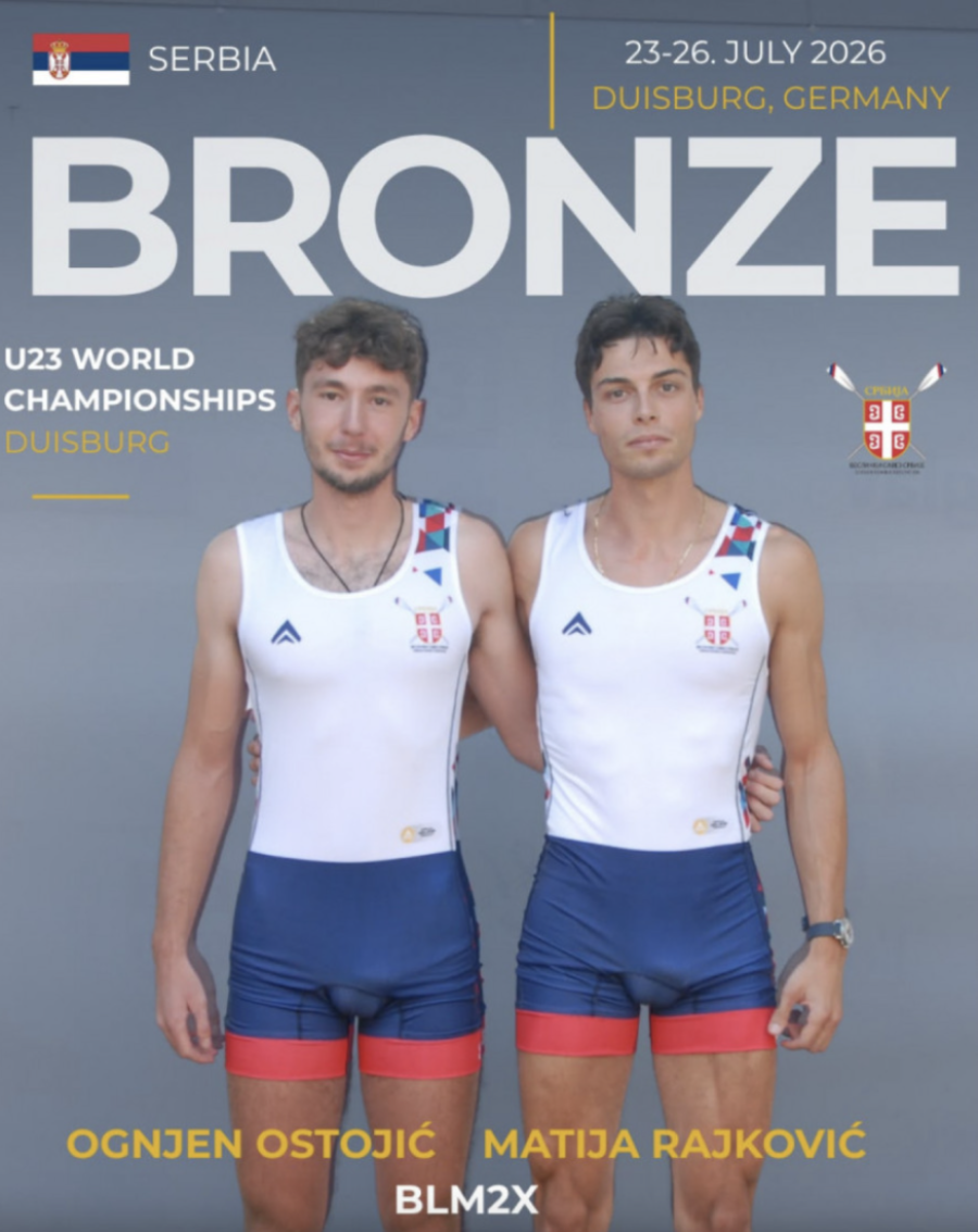 Marko Marjanović, prvi čovek VSS ponosan na veliki uspeh srpskog veslanja u Duisburgu: Ostojić i Rajković stigli do svetske bronze