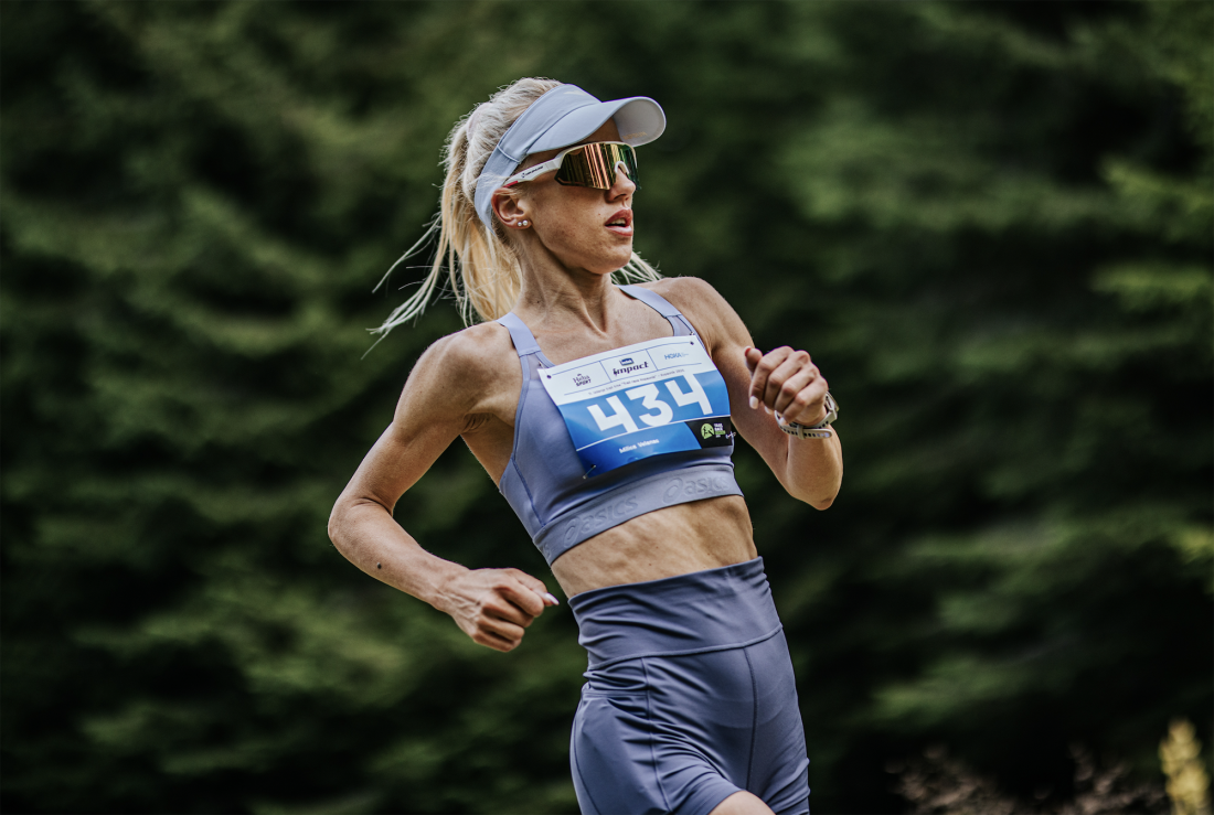 Đuro Borbelj i Victoria Keller iz PK Železničar Inđija pobednici trke 24k Trail race Kopaonik