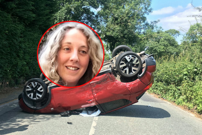 Tragična smrt na auto-putu: Ženu pregazio kamion dok je izlazila iz prevrnutog automobila (FOTO)