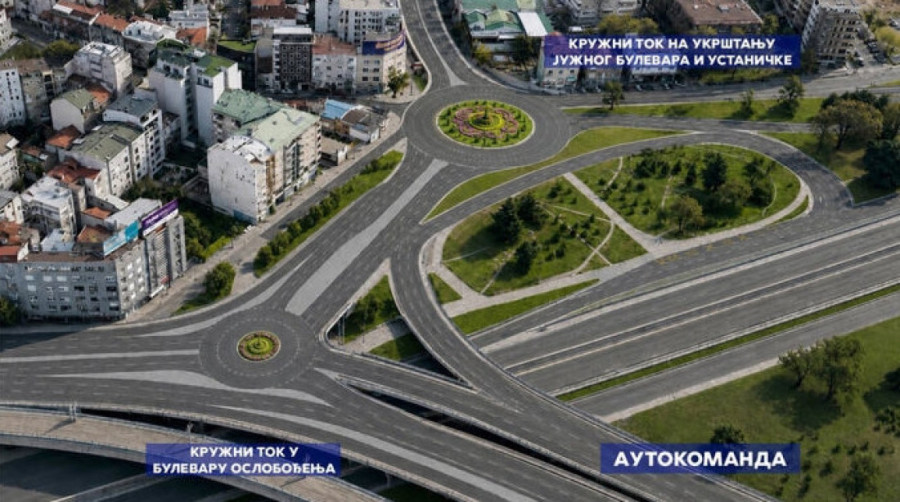 Beograd dobija više od 10 novih kružnih tokova: Evo na kojim lokacijama će se graditi
