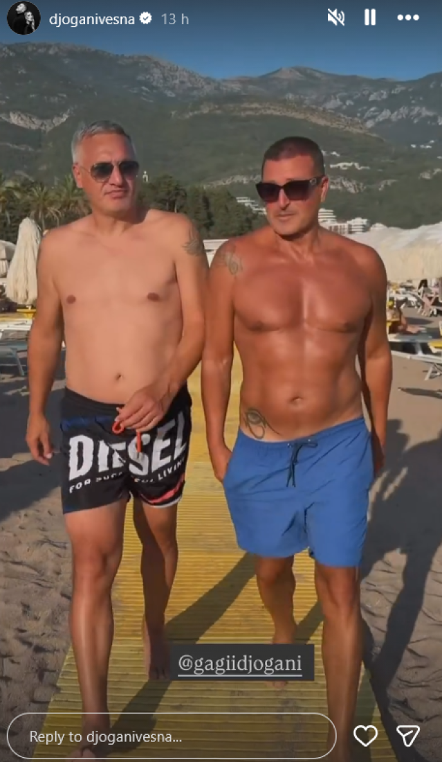Braća na plaži: Šou Đoleta i Gagija po Crnoj Gori