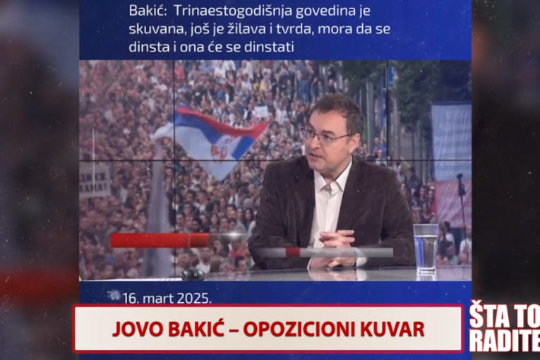 Jovo Bakić - opozicioni kuvar