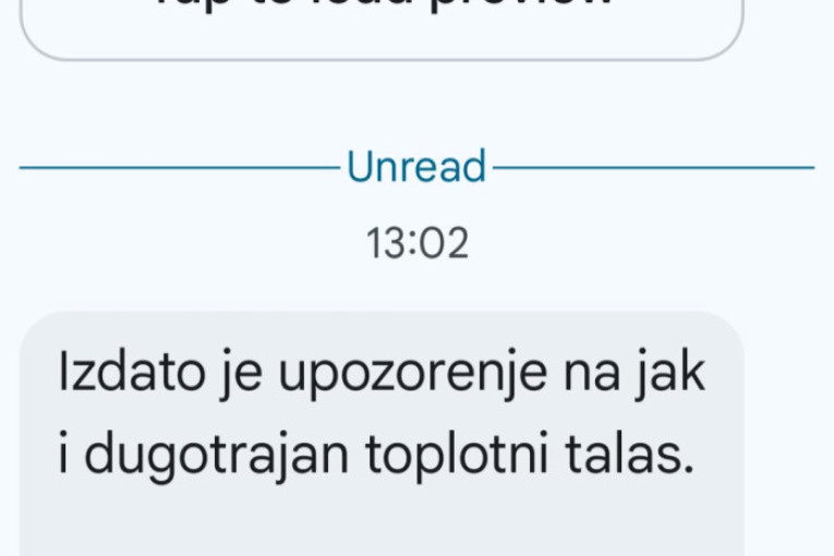 RHMZ šalje upozorenje na telefone: Srbiju čeka višednevni toplotni talas do 40 stepeni!
