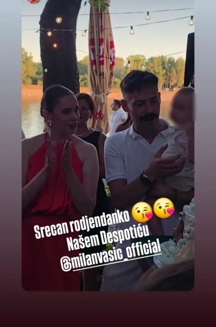 Srećan rođendan nasledniče: Neverovatni kadrovi sa proslave glumčevog sina