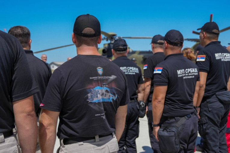Nezavisni sindikat policije ponosan: Heroji MUP-a otputovali u Španiju da pomognu u gašenju požara! (FOTO)