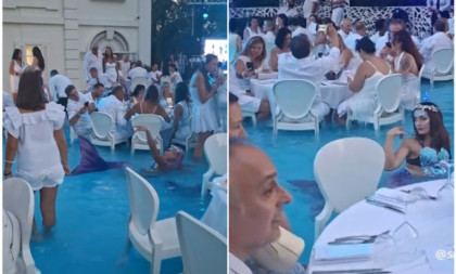 Sirene im bile među nogama! Ovakvu svadbu još niste videli (VIDEO)