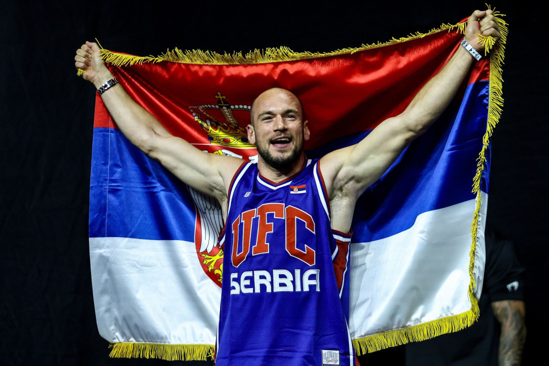 Uragan Medić zbrisao Rodrigeza za 29 sekundi! Brutalan kraj UFC večeri u Beogradu!
