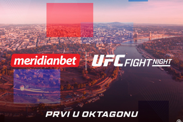 Meridianbet uz UFC Fight Night u Beogradu: Nezaboravno veče u  prepunoj Areni!