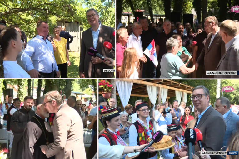 Vučić u selu Vodice: Stigao kod jedinog srpskog povratnika, odmah pitao šta je potrebno i naredio akciju (FOTO/VIDEO)