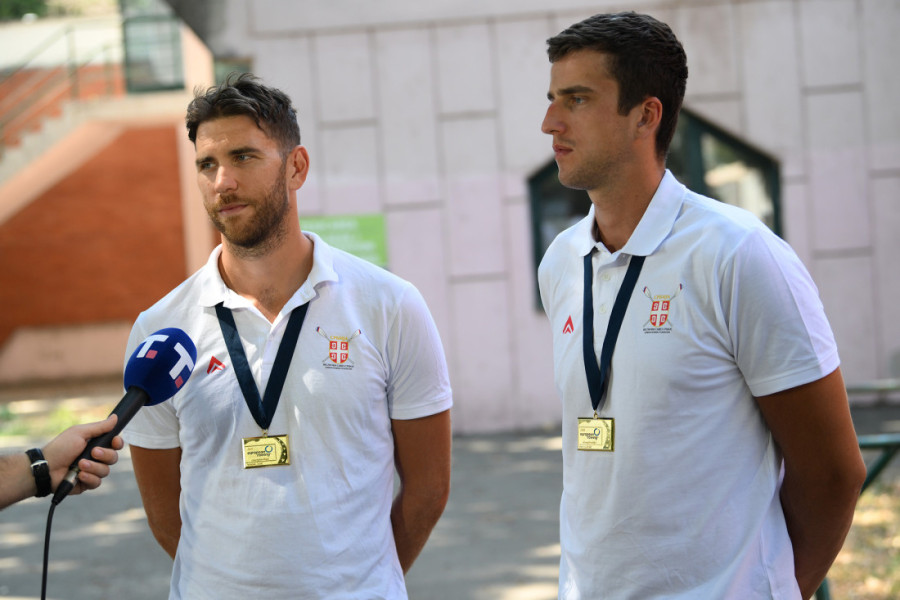 Srpski veslači, osvajači medalja se sastali sa Tomaševićem (FOTO)