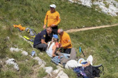 Drama na Durmitoru: Grk slomio nogu tokom planinarenja, spasilačka akcija trajala nekoliko sati (FOTO)