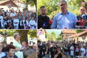 Vučić posetio opštinu Jezero: Dobićete veliku pomoć Srbije (FOTO)