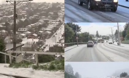 Mi se kuvamo, a kod njih pada sneg: Hladni talas doneo sneg u nekoliko gradova, skijaši odmah izašli na ulicu (VIDEO)
