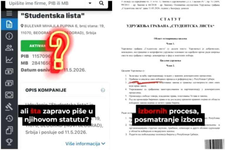 Lažomer: Vladan Đokić prvo ime blokaderske liste (VIDEO)