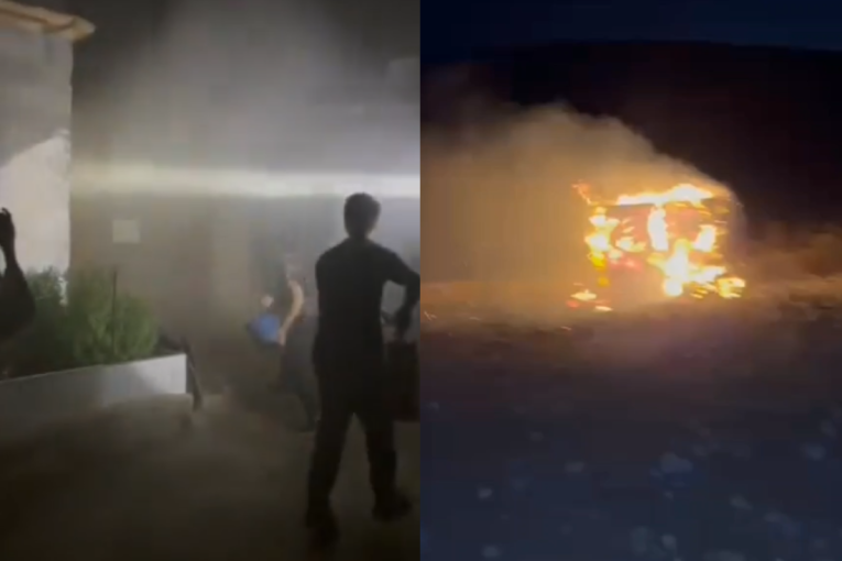 Teror na Zapadnoj obali! Izraelci palili palestinske kuće dok su ljudi bili unutra (FOTO/VIDEO)